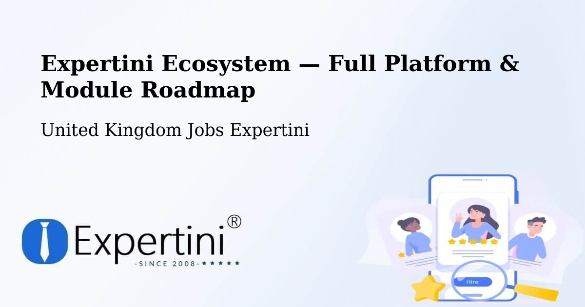 Expertini Ecosystem — Full Platform & Module Roadmap – Tarleton